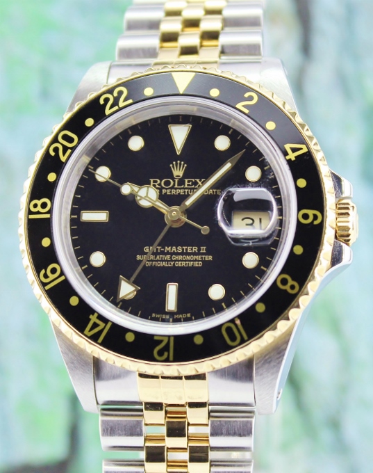 (image for) A ROLEX OYSTER PERPETUAL DATE / GMT-MASTER II / 16713